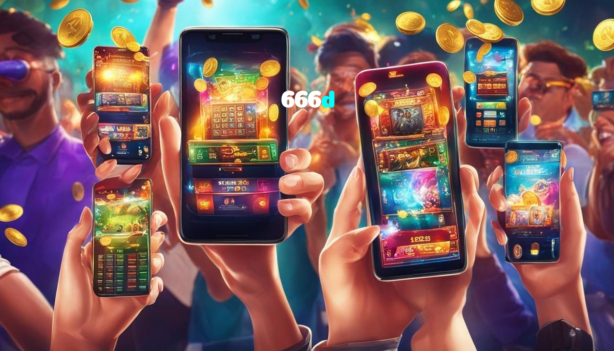 666d casino presented on mobile device in Pakistan with slots and live games